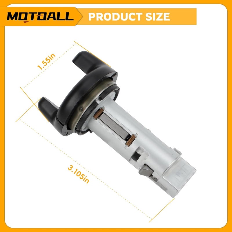 MOTOALL أسطوانة قفل مفتاح الإشعال الجديدة لسيارات شيفروليه جي إم سي C K بيك أب 95 96 97 - Image 3